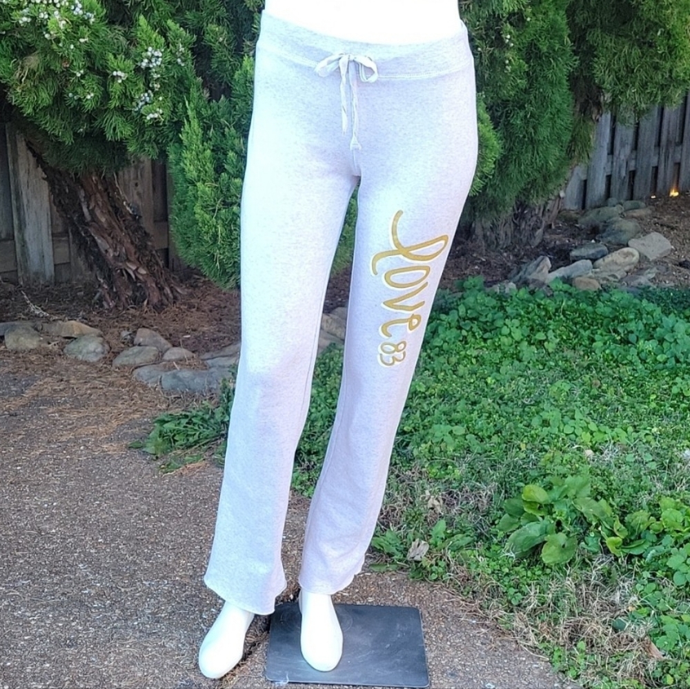 Rue21 Graphic 'Love' Joggers with Elastic Drawstring Waist